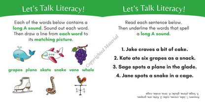 Stage 4: Long Vowel VCE Decodable Reader Set