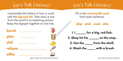 Stage 3: Digraph Decodable Reader Set